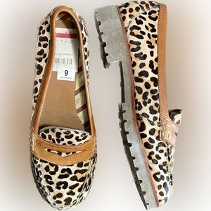 🔥NWT🔥 Sperry Leopard Oxford Winsor